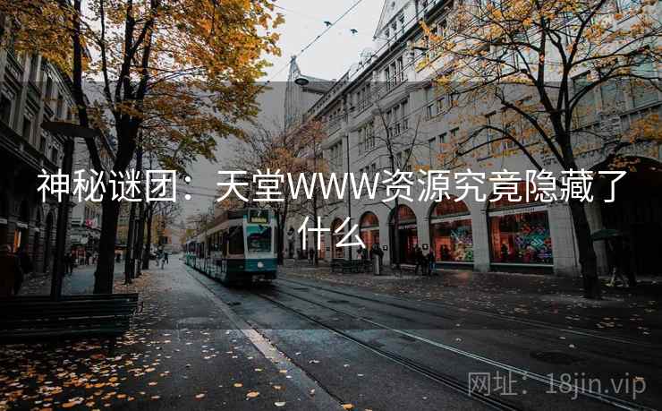 神秘谜团：天堂WWW资源究竟隐藏了什么